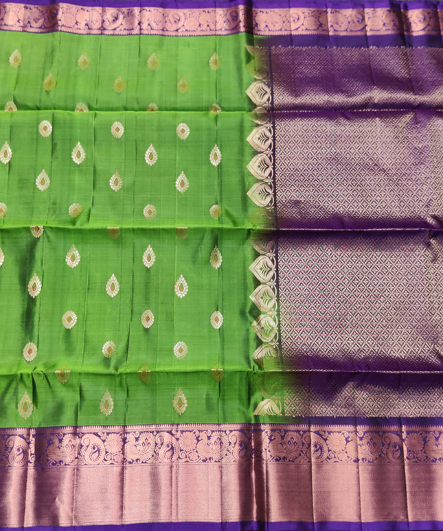 Meenakari kanchi lightweight pattu Saree - KMP303