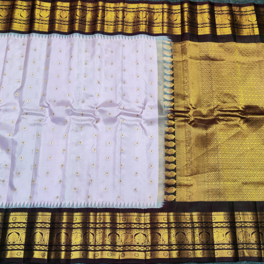 Gadwal Handloom pure silk- GPS44