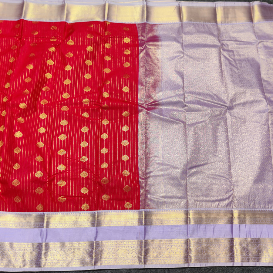 Kanchi semi vintage silk Saree -KS21