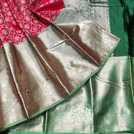 Kanchi pattu half fine bridal wear saree HF31