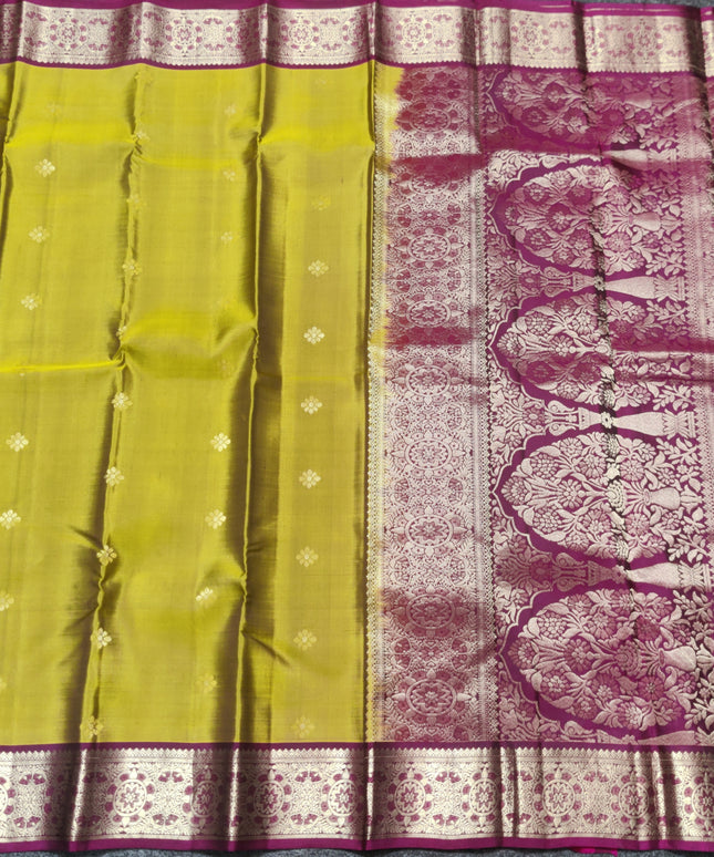 Kanchi Vintage Handloom Saree - KMP44