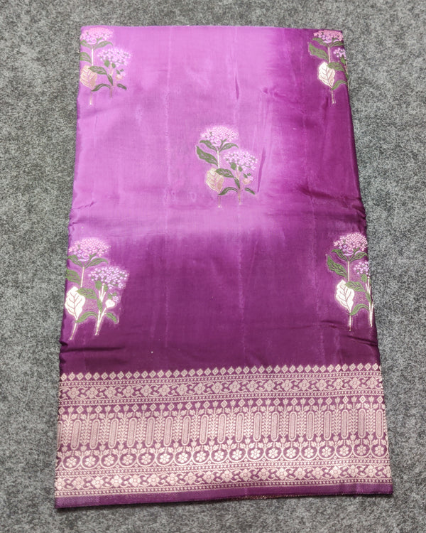 Satin Silk Saree- SA17