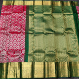 Kanchi Meenakari Brocade Pure handloom Silk Saree - KMP3215