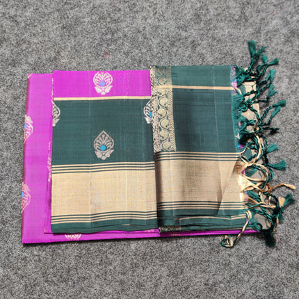 Lightweight pattu Scurt Border Saree - LWP148