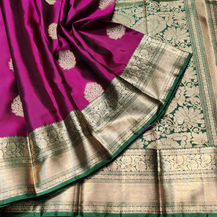 Kanchi pure soft silk Saree - KMP2048