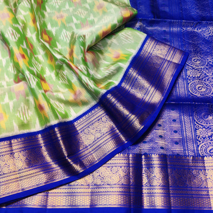 Ikkath Pure Silk Pattu Saree- IKT57