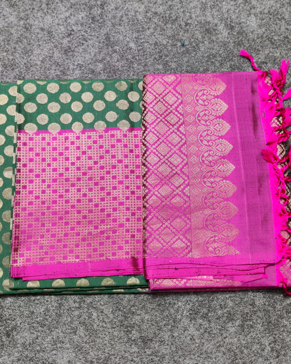 Mangalya pattu handloom saree - MG19 alternate view