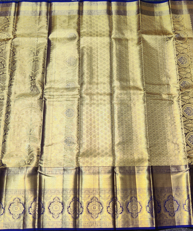 Kanchi Pattu Wedding Sarees @30% Off -KMP963