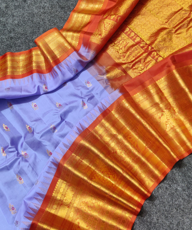 Gadwal pure silk saree - GPS196