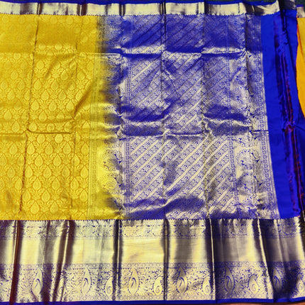 Kanchi pattu half fine Bridal Saree - HF02