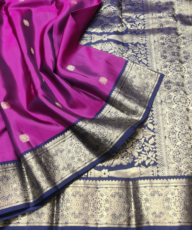 Kanchi Vintage Handloom Saree - KMP40
