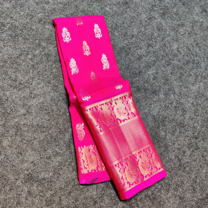 Kanchi Pattu Half Fine saree - HF221