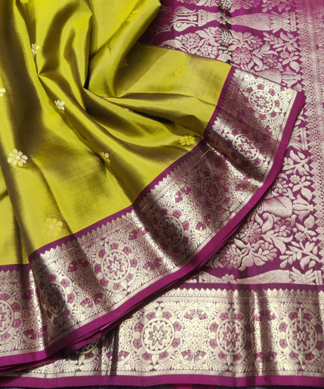 Kanchi Vintage Handloom Saree - KMP44
