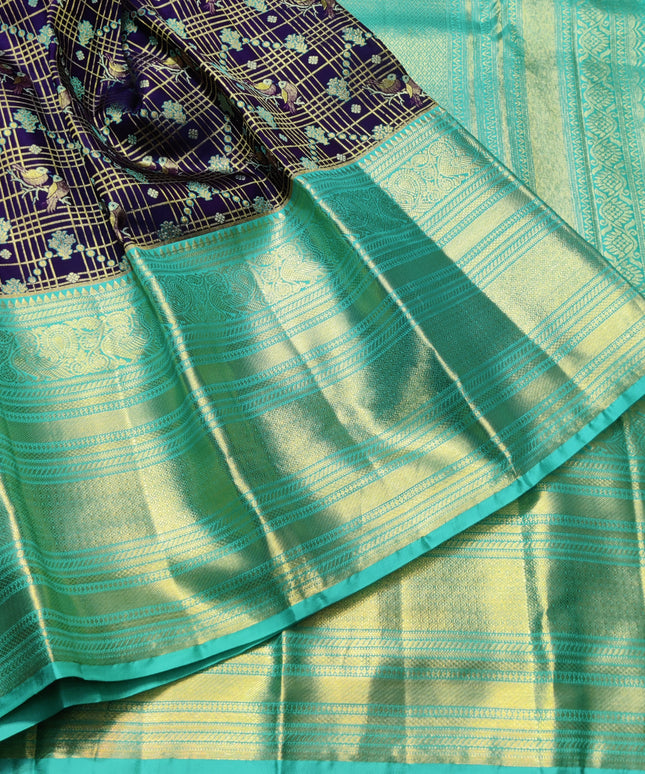 Kanchi Pure Handloom Bridal Wear Saree - KMP867