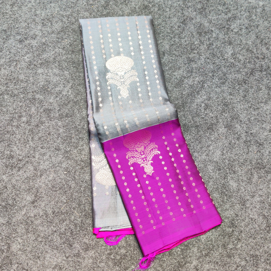 Lightweight Pattu Scurt Border Saree - LWP2093