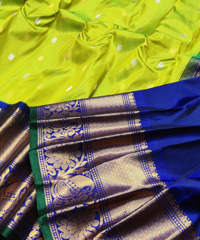 Gadwal pure handloom kuttu silk saree - GPS121