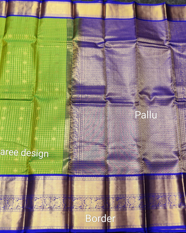 50% off Kanchi kuttu vintage Handloom saree - KMP86 alternate view