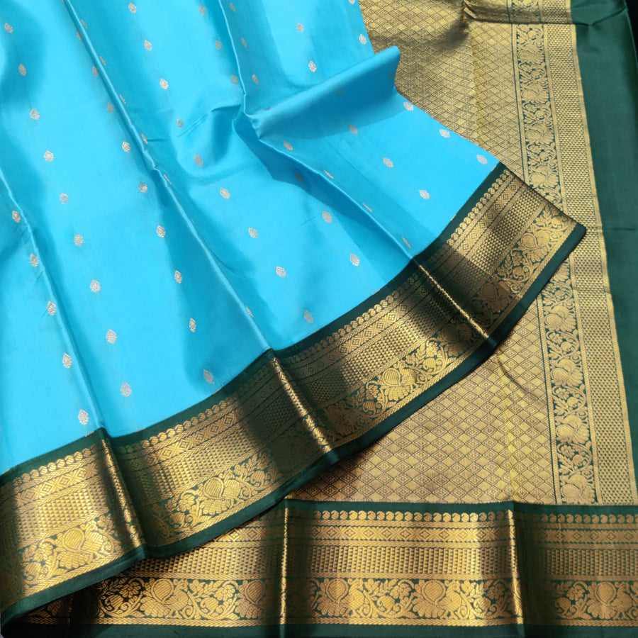 50% off Kanchi kuttu vintage Handloom saree - KMP66