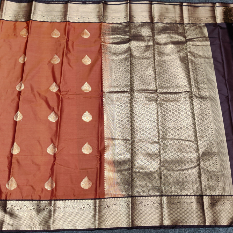 Kanchi semi vintage silk Saree -KS35