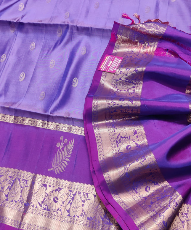 Vintage Lightweight Gap border pattu - LWP261