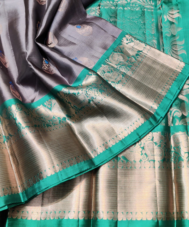 Kanchi pure silk Saree - KMP1244