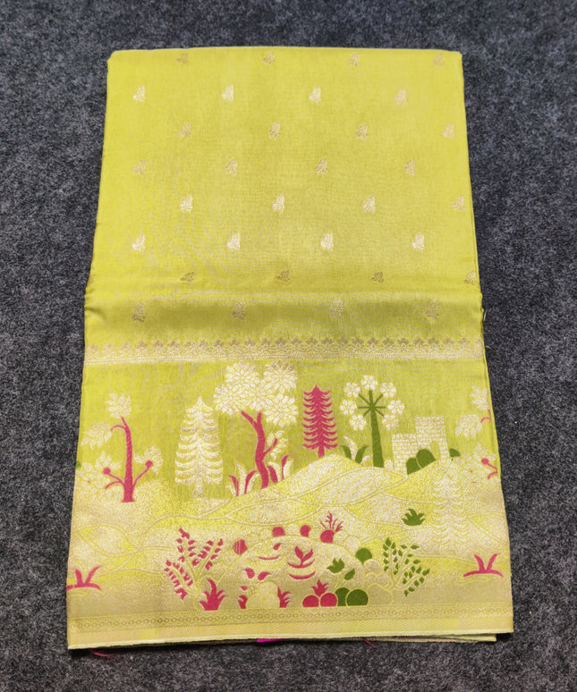 Mashru Silk Saree- MS32