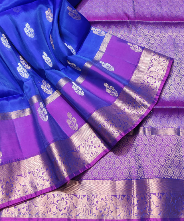 Lightweight pattu Scurt Border Saree - LWP92