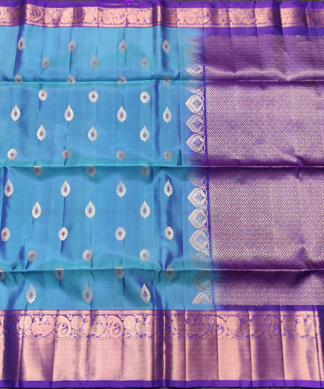 Meenakari kanchi lightweight pattu Saree - KMP305