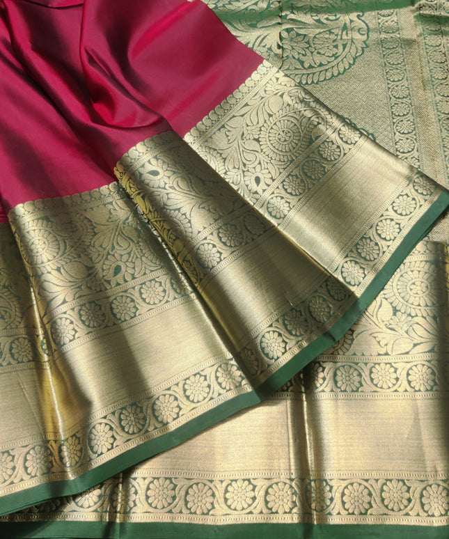 Kanchi pure soft silk Saree - KMP1574