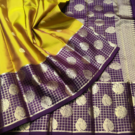 Kanchi pure soft silk Saree - KMP1198