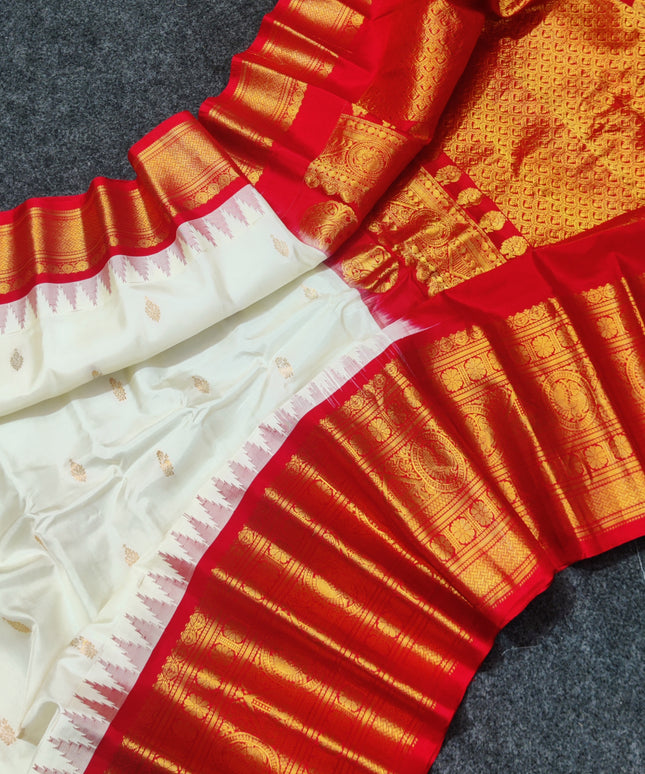 Gadwal Pure Handloom Silk saree - GPS132