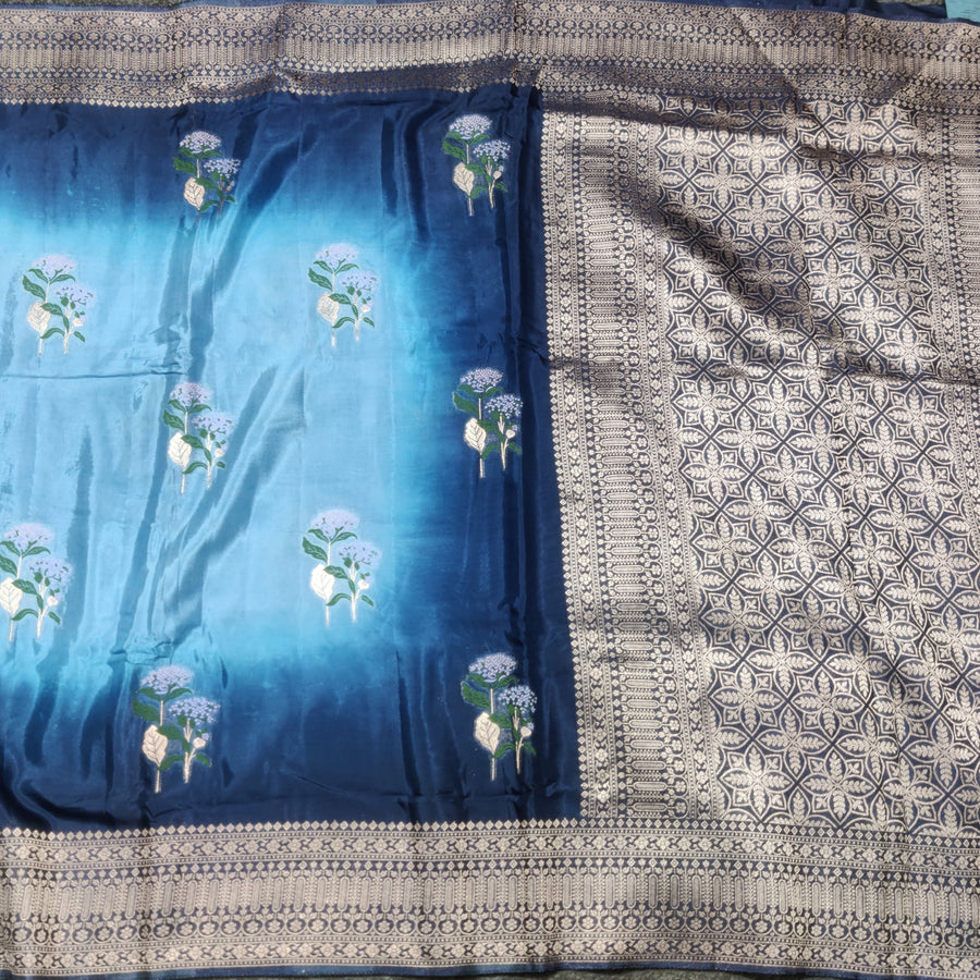 Satin Silk Saree- SA16