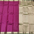 Kanchi Handloom Pure Silk Small Border Saree – KMP263
