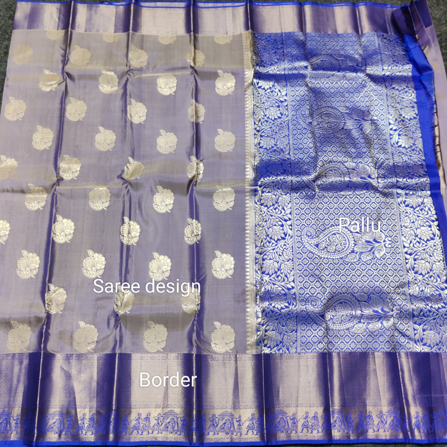 40%Off Kanchi pattu saree - KMP23