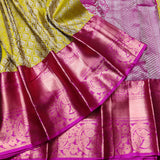 Kanchi pattu half fine bridal wear saree HF07