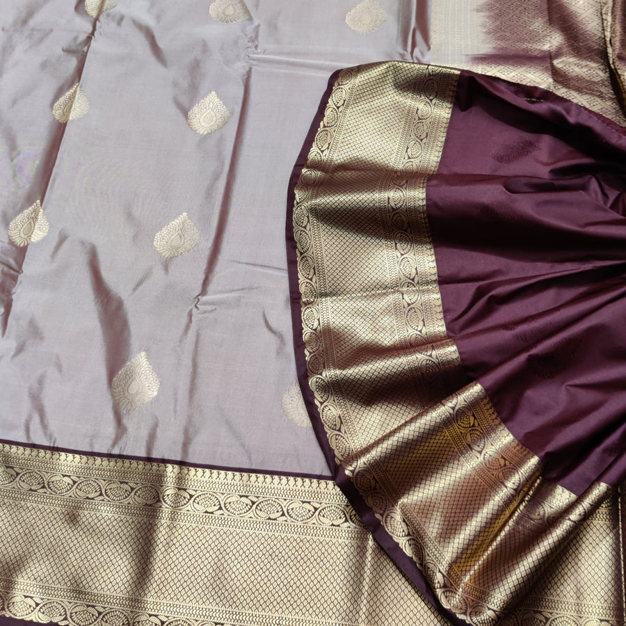 Kanchi semi vintage silk Saree -KS25