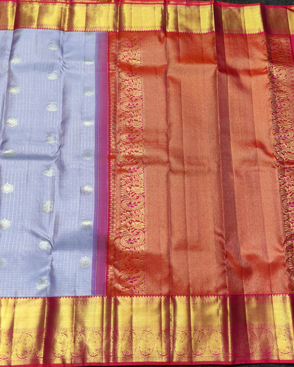 Kanchi Vintage Handloom Pattu Saree - KMP64 alternate view