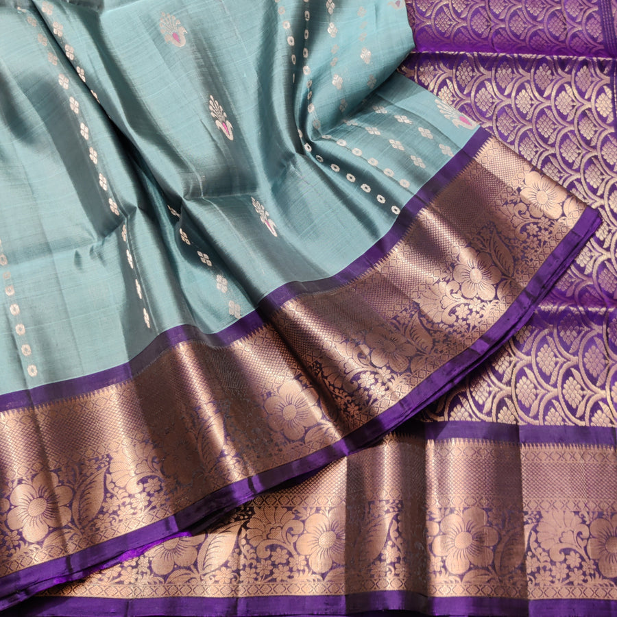 Meenakari kanchi lightweight pattu Saree - KMP18