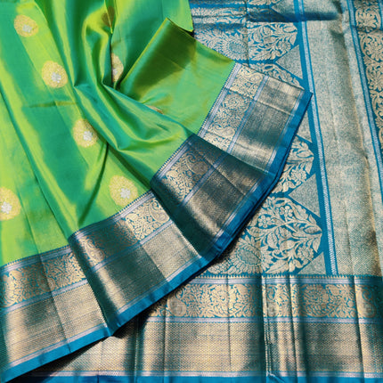 Kanchi pure soft silk Saree - KMP1005