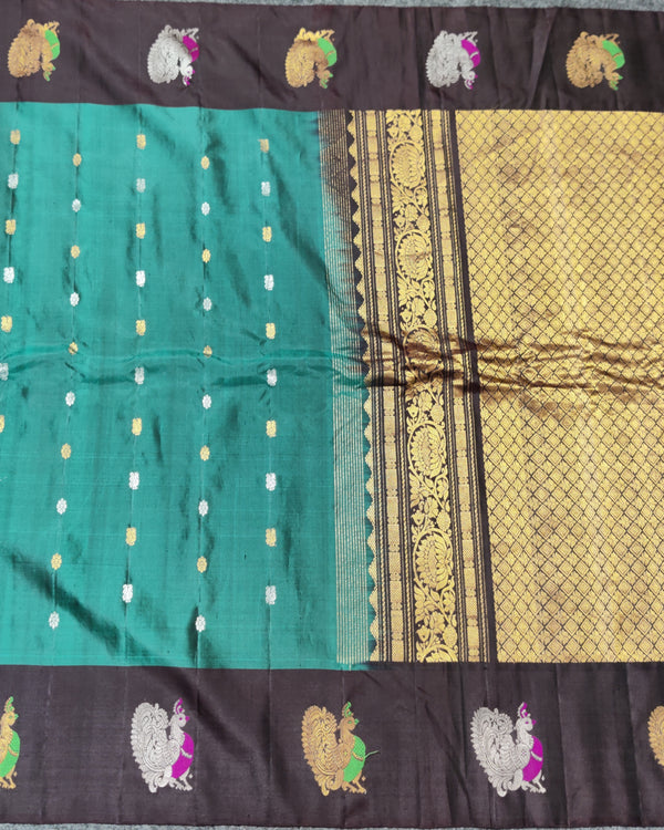 Gadwal Handloom pure silk- GPS05 alternate view
