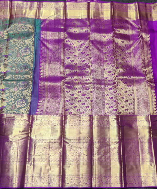 Kanchi pure Bridal wear saree @30% Off - KMP52