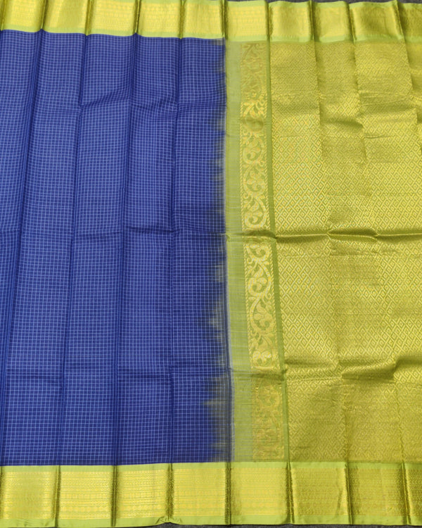 Gadwal cotton check - GC04 alternate view
