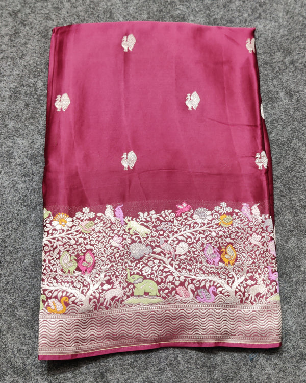 Mashru satin Silk Saree- MS29 alternate view