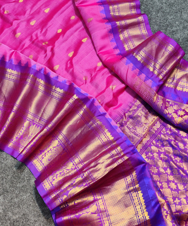 Gadwal pure silk saree - GPS06