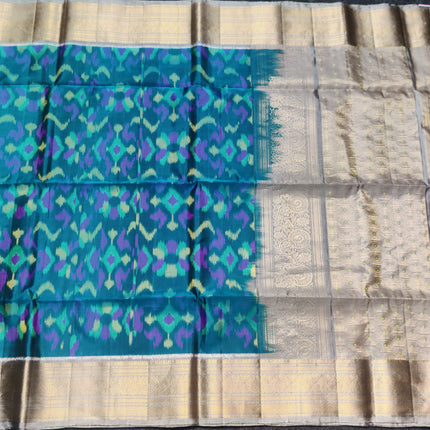 Ikkath Pure Silk Pattu Saree- IKT63
