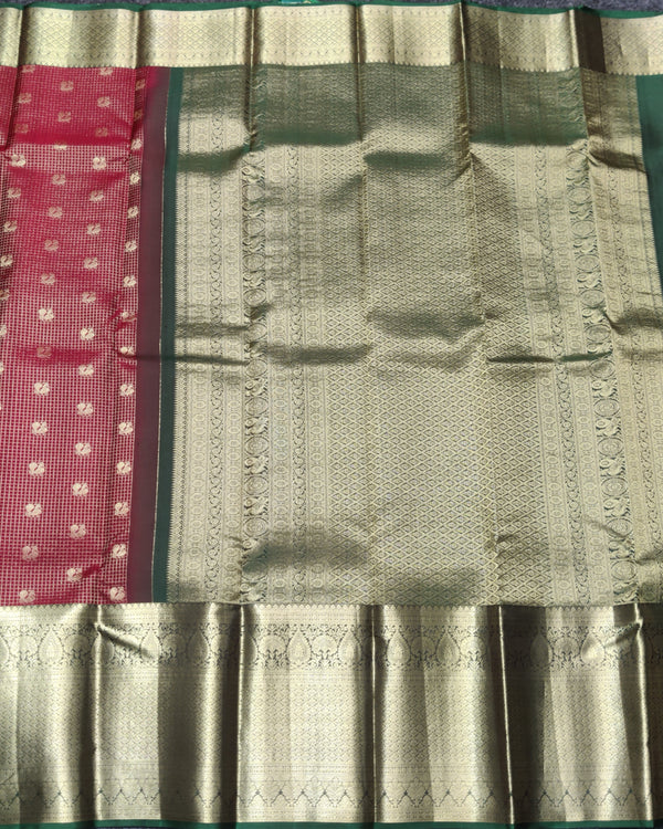 Kanchi Vintage Handloom Pattu Saree - KMP232 alternate view