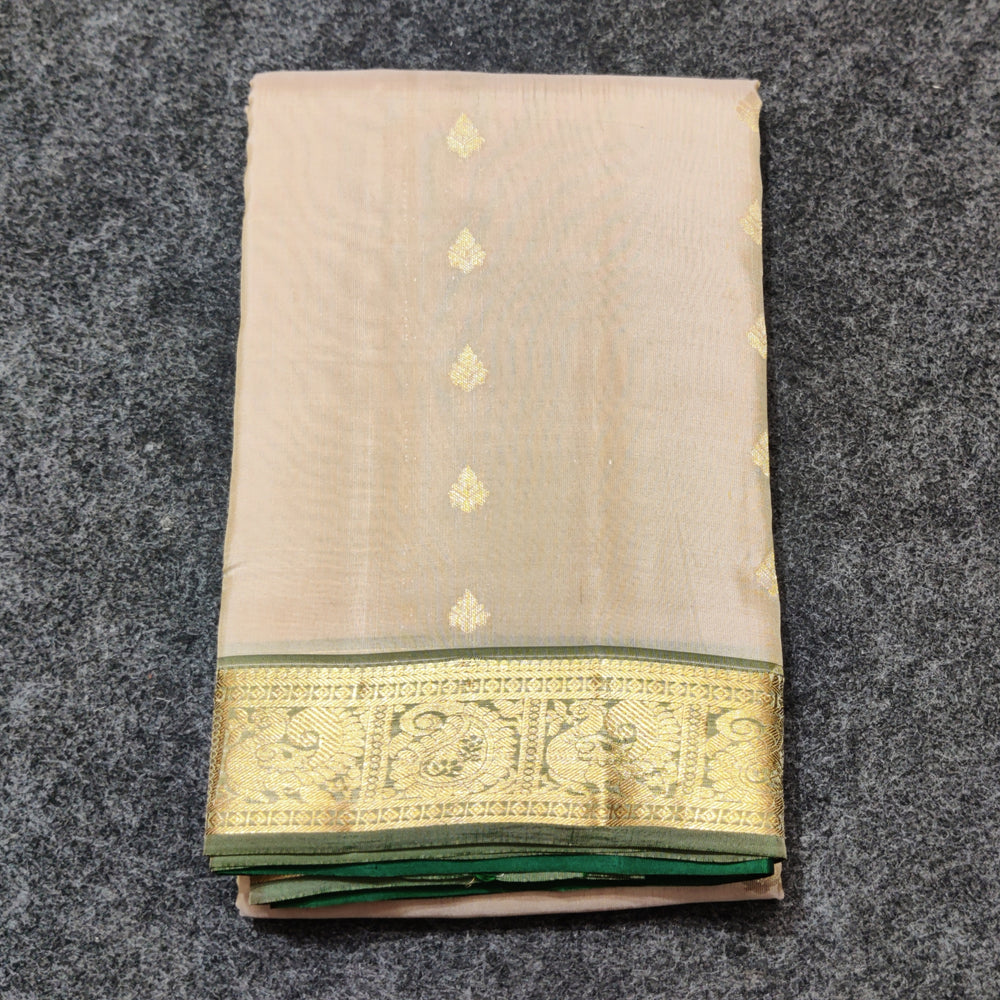 Kanchipattu small border saree - KMP203