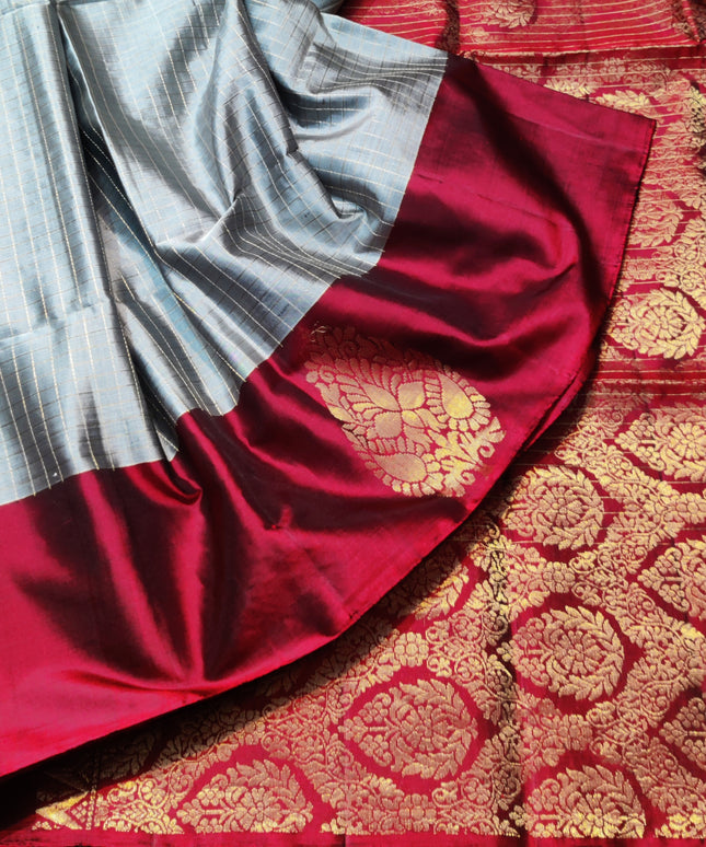 Mangalya pattu handloom saree - MS12