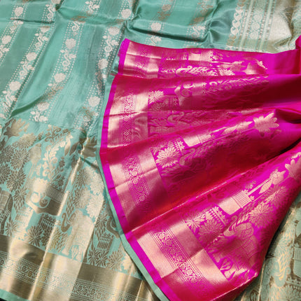 Kanchi pattu pure silk Saree - KMP1271