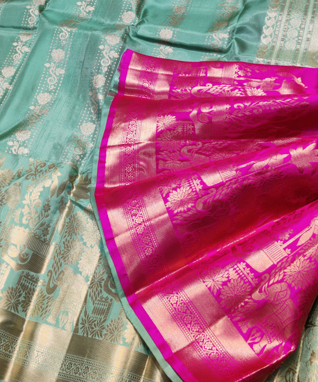 Kanchi pattu pure silk Saree - KMP1271